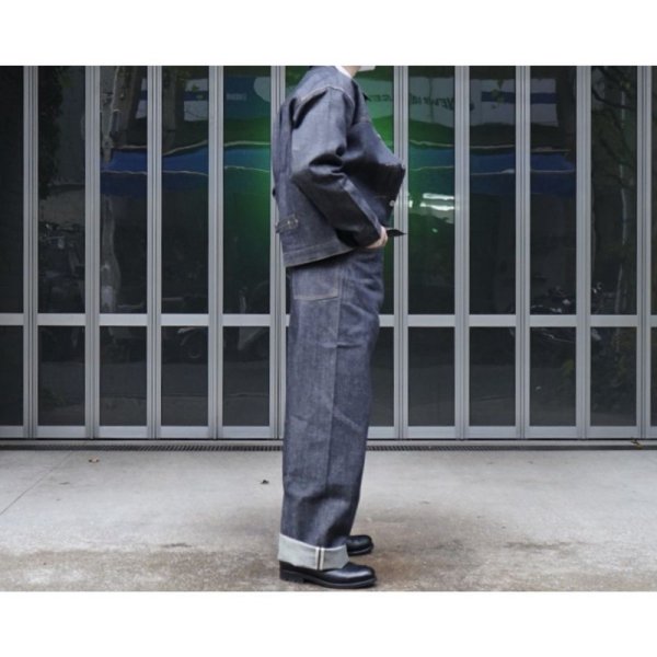 画像4: 【T.T(Taiga Takahashi)】Lot.704 Denim Trousers C.1920’s / RAW INDIGO