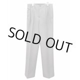 画像: 【th.(ティーエイチ)】QUINN/Wide Tailored Pants/gray