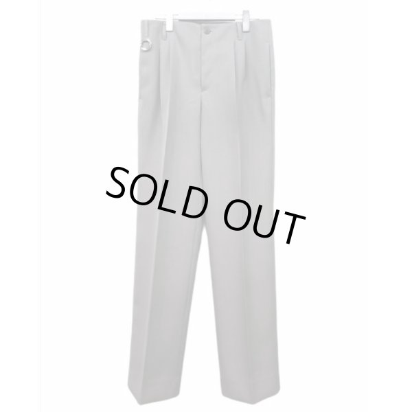 画像1: 【th.(ティーエイチ)】QUINN/Wide Tailored Pants/gray