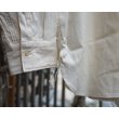 画像4: 【Taiga Takahashi(タイガタカハシ)】Lot.104 Band Collar Shirt/ Ivory