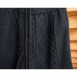画像3: 【Kota Gushiken(コウタグシケン)】Laceish Aran Shorts/Black