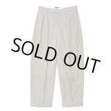 画像: 【Omar Afridi（オマールアフリディ）】PRESSED TROUSERS/HOUNDSTOOTH TWILL