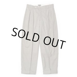 画像: 【Omar Afridi（オマールアフリディ）】PRESSED TROUSERS/HOUNDSTOOTH TWILL