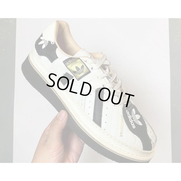 画像7: 【PETERSON STOOP（ピーターソンストゥープ）】OR43/ Patchwork Superstar white straight black vibram