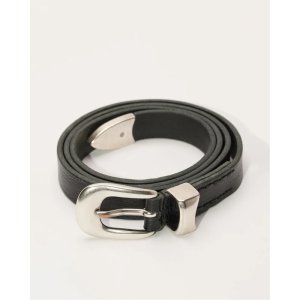 画像: 【OUR LEGACY(アワーレガシー)】2 CM BELT/ Black Leather