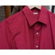 画像2: 【HEUGN(ユーゲン)】“Alan” ONE-PIECE COLLAR SHIRT - Wine