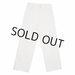 画像: 【TANAKA(タナカ)】ST-48 WORK JEAN TROUSERS/ RINSED RAW WHITE