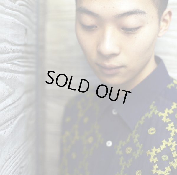 画像7: 【PERIOD FEATURES(ピリオドフィーチャーズ)】Hand embroidery Shirts / NAVY