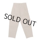 画像: 【JAN-JAN VAN ESSCHE(ヤンヤンヴァンエシュ)】CHINO STYLE TROUSERS(TROUSERS＃72)/ CEMENT HEMP TWILL