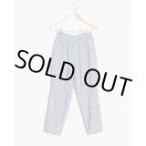 画像: 【CAMIEL FORTGENS(カミエルフォートヘンス)】GRANDMA PANTS WOOL(CF.15.06.04.02)/ GREY CHECK