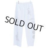 画像: 【ensou.(エンソウ)】Multi-print Sweatpants/ White