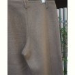 画像4: 【seya.(セヤ)】DOUBLE FACE YAK TROUSERS/ UNDYED YAK BROWN