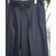 画像3: 【HEUGN(ユーゲン)】“George CH/STRIPE” 2P TROUSERS -  Black