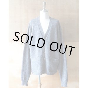 画像: 【INTÉRIM(インテリム)】50's KID MOHAIR CARDIGAN(IT23A061)/ GRAY