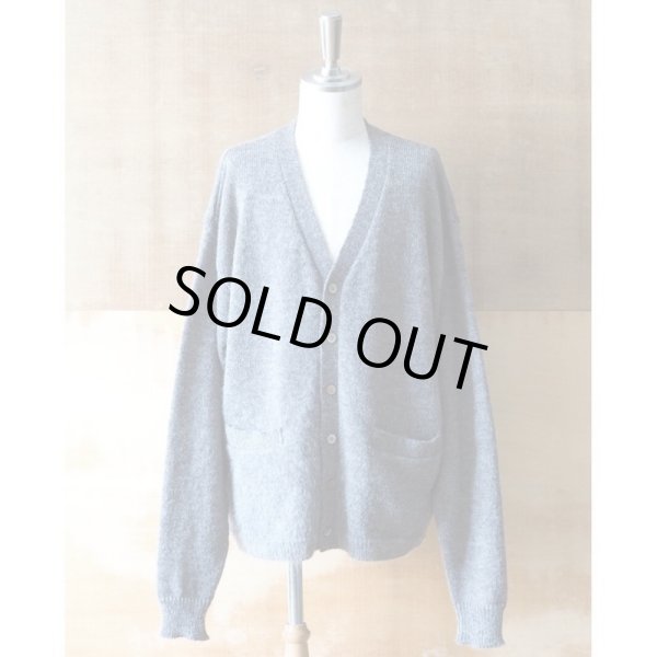 画像1: 【INTÉRIM(インテリム)】50's KID MOHAIR CARDIGAN(IT23A061)/ GRAY