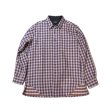 画像1: 【ensou.(エンソウ)】Standard Shirt / Purple Check
