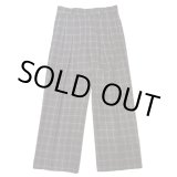 画像: 【ensou.(エンソウ)】Doni's Trousers/ Black Check