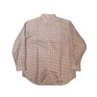 画像1: 【I am dork(アイアムドーク)】BD long sleeve shirt / Brown Check