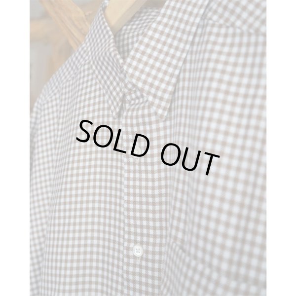 画像3: 【I am dork(アイアムドーク)】BD long sleeve shirt / Brown Check
