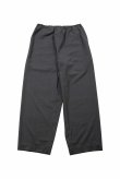 画像1: 【blurhms(ブラームス)】Wool Voile Side Seamless Slacks/ Heather Charcoal