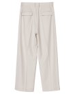 画像2: 【IRENISA(イレニサ)】TWO TUCKS WIDE TROUSERS/ LILAC GRAY