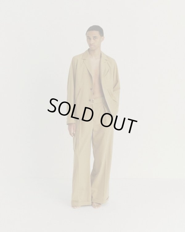 画像6: 【IRENISA(イレニサ)】BELTED BUGGY TROUSERS/ CAMEL