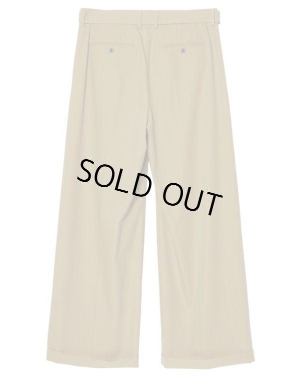 画像2: 【IRENISA(イレニサ)】BELTED BUGGY TROUSERS/ CAMEL