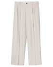 画像1: 【IRENISA(イレニサ)】TWO TUCKS WIDE TROUSERS/ LILAC GRAY