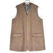 画像1: 【REVERBERATE(リバーバレイト)】LONG TAILORED WAISTCOAT/ GRAY