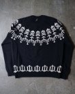 画像2: 【LES SIX(レシス)】Artist Crossed Sweater/ Black