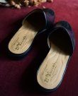 画像4: 【Le Yucca's(レユッカス)】SLIPPERS SANDAL(Y32120)/ BLACK CHATEAUBRIAND CALF