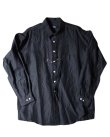 画像1: 【ensou.(エンソウ)】Ribbon Shirt / Black