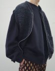 画像7: 【ENCOMING(インカミング)】KNITTED TWO POCKET VEST/ BLACK