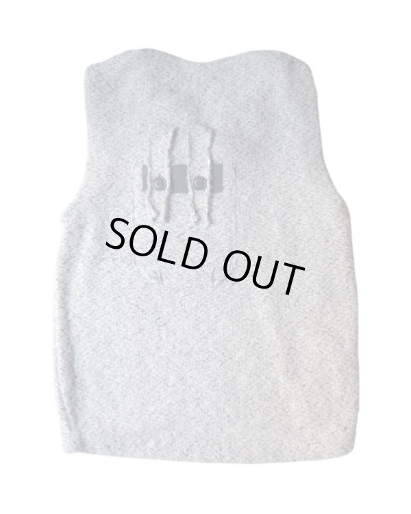 画像2: 【Kota Gushiken(コウタグシケン)】Tweedish Flight Vest/ Black