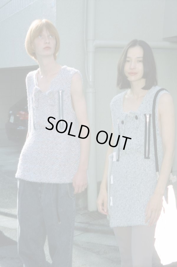 画像6: 【Kota Gushiken(コウタグシケン)】Tweedish Flight Vest/ Black