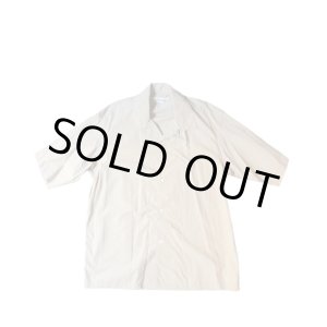 画像: 【blurhms(ブラームス)】Chambray Open-collar Shirt/ OliveBeige
