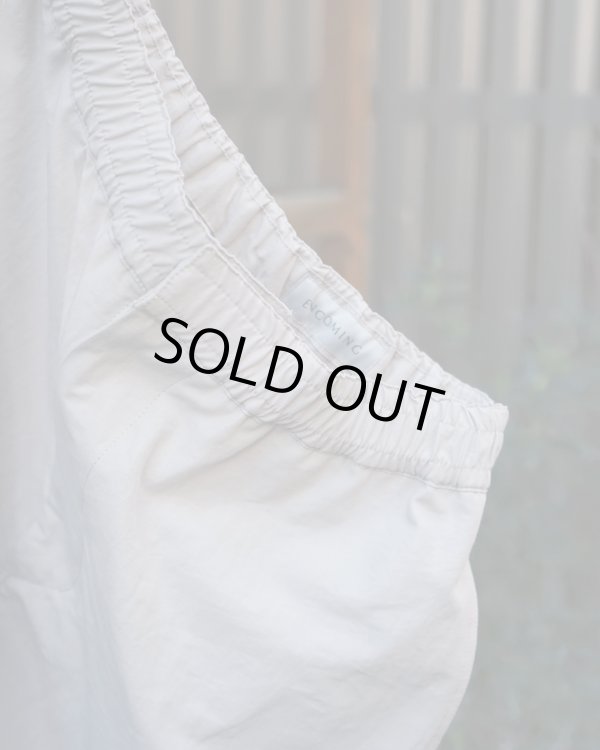 画像3: (50％OFF)【ENCOMING(インカミング)】PULLCORD PANELED TROUSER/ BEIGE