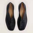 画像1: 【LEMAIRE(ルメール)】FLAT PIPED SLIPPERS/ BLACK