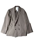 画像1: 【seya.(セヤ)】SIWA TAILORED W JACKET/ SUMMER HERRINGNBONE