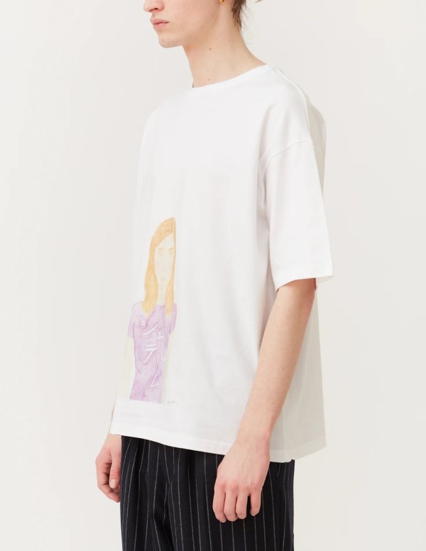 画像4: 【m's braque(エムズブラック)】S/S PRINT T-SHIRTS with ECO BAG/ Je t'aime