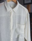 画像3: 【seya.(セヤ)】ETERNAL SHIRT/ LINEN MESH/ SALT