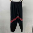 画像2: 【LES SIX(レシス)】Tailored Joggers/ black×red