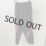 画像: 【LES SIX(レシス)】Tailored Joggers/ black×red