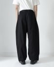 画像6: 【sage NATION(セイジネーション)】BOX PLEAT TROUSER/ BLACK