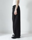 画像5: 【sage NATION(セイジネーション)】BOX PLEAT TROUSER/ BLACK