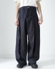 画像1: 【sage NATION(セイジネーション)】BOX PLEAT TROUSER DENIM/ RAW