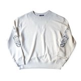 画像: 【ensou.(エンソウ)】Peace Sweatshirt/ Ivory