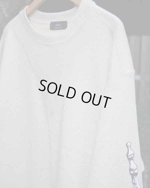 画像2: 【ensou.(エンソウ)】Peace Sweatshirt/ Ivory