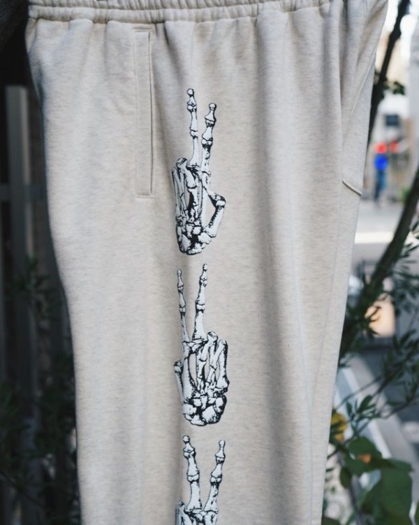 画像3: 【ensou.(エンソウ)】Peace Sweatpants/ Ivory