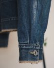 画像5: 【paratrait(パラトレイト)】RAINBOW NOISE DENIM JACKET/ INDIGO